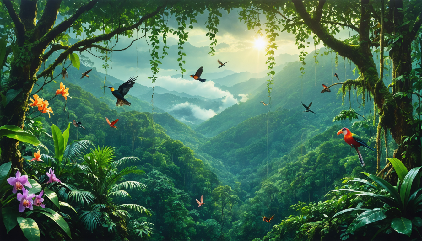 partez à la découverte inoubliable de monteverde au costa rica : forêts nuageuses, biodiversité exceptionnelle et aventures en pleine nature vous attendent pour un séjour mémorable !