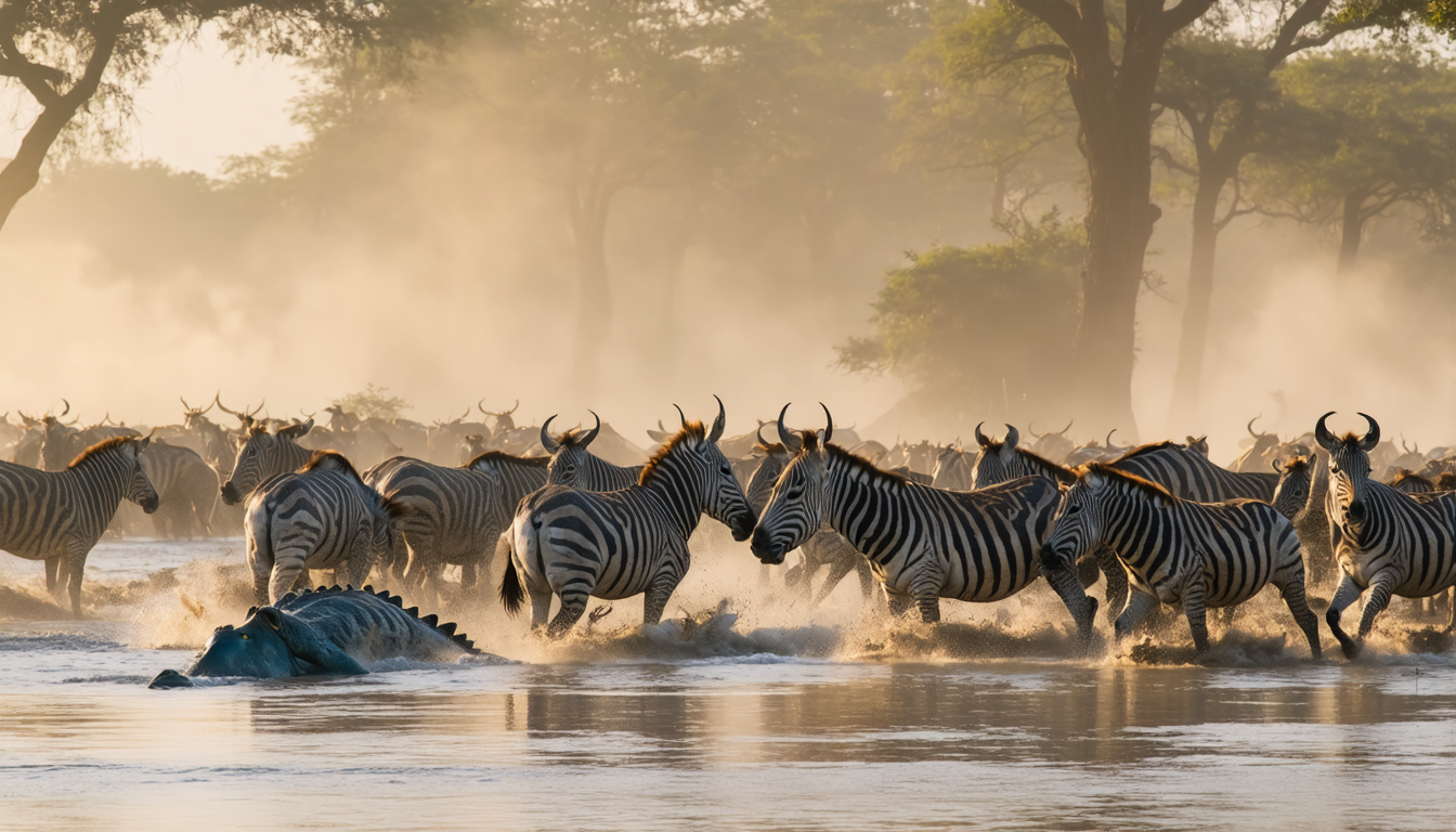 découvrez le calendrier mensuel de la grande migration 2025 entre le serengeti et le masai mara. explorez les meilleurs points d’observation pour assister à ce spectacle unique de la nature en afrique de l’est.