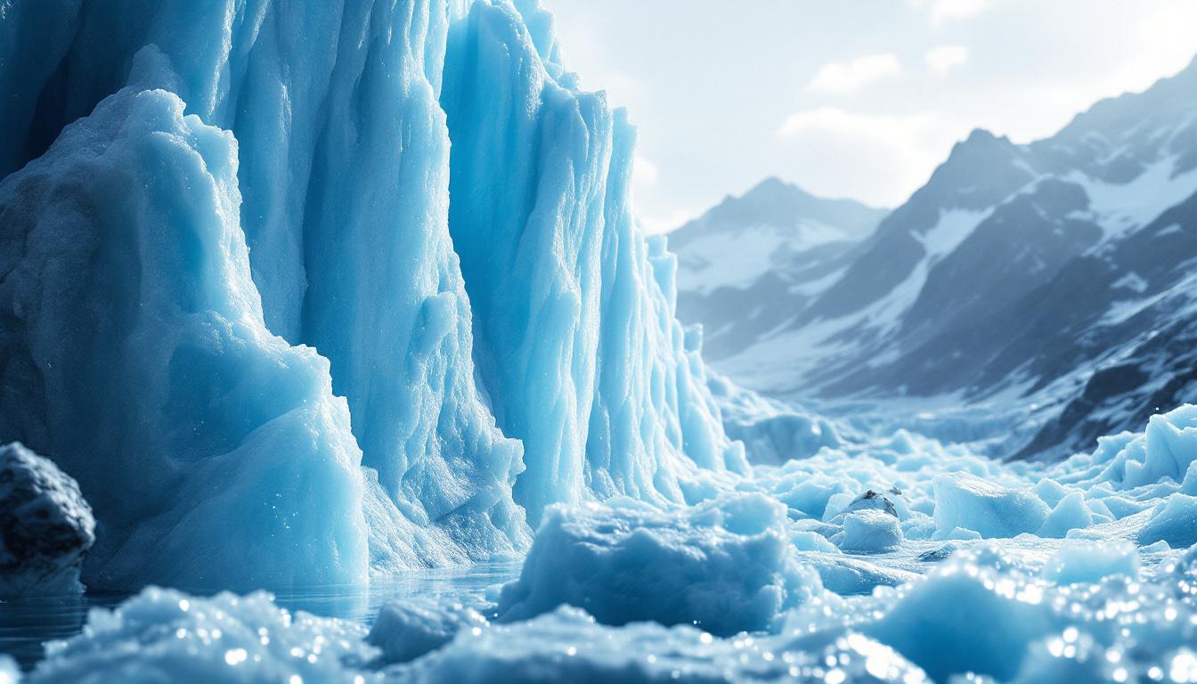 partez à la découverte des glaciers, ces gardiens fragiles de notre planète en mutation, à travers un voyage visuel captivant qui révèle leur beauté et leur importance face aux changements climatiques.