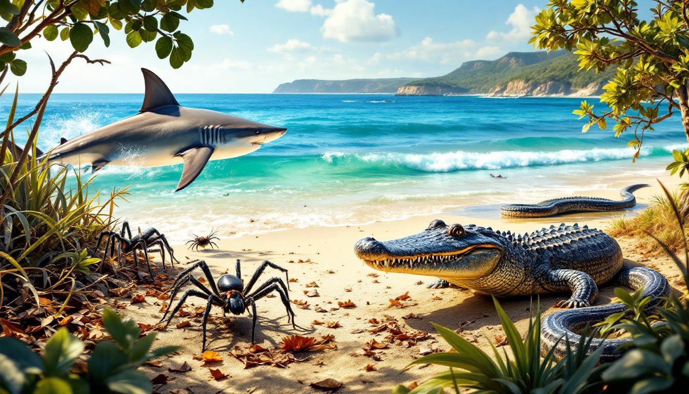 découvrez notre guide complet sur les animaux dangereux d'australie : apprenez à identifier et éviter les espèces les plus menaçantes pour votre sécurité.