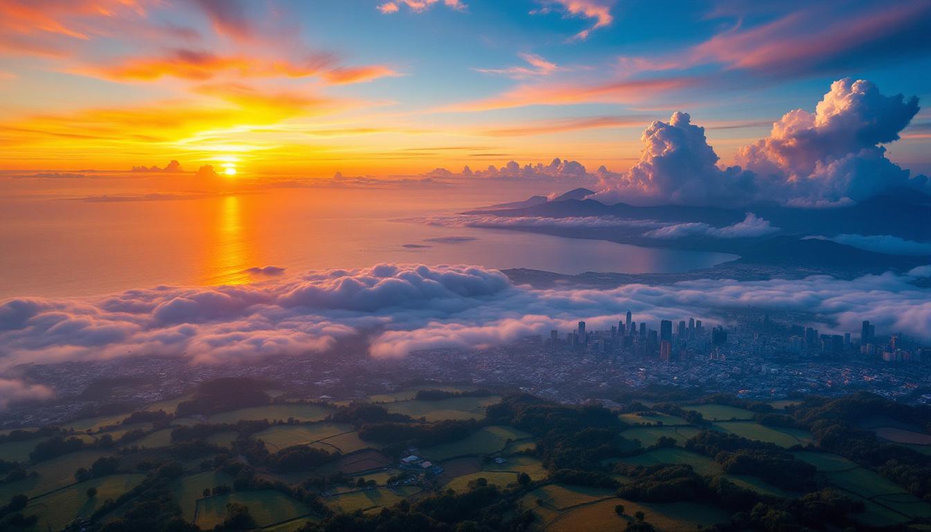 découvrez les premières images époustouflantes du tour du monde aérien 'ciels du monde', une aventure extraordinaire à travers les plus beaux paysages vus du ciel.