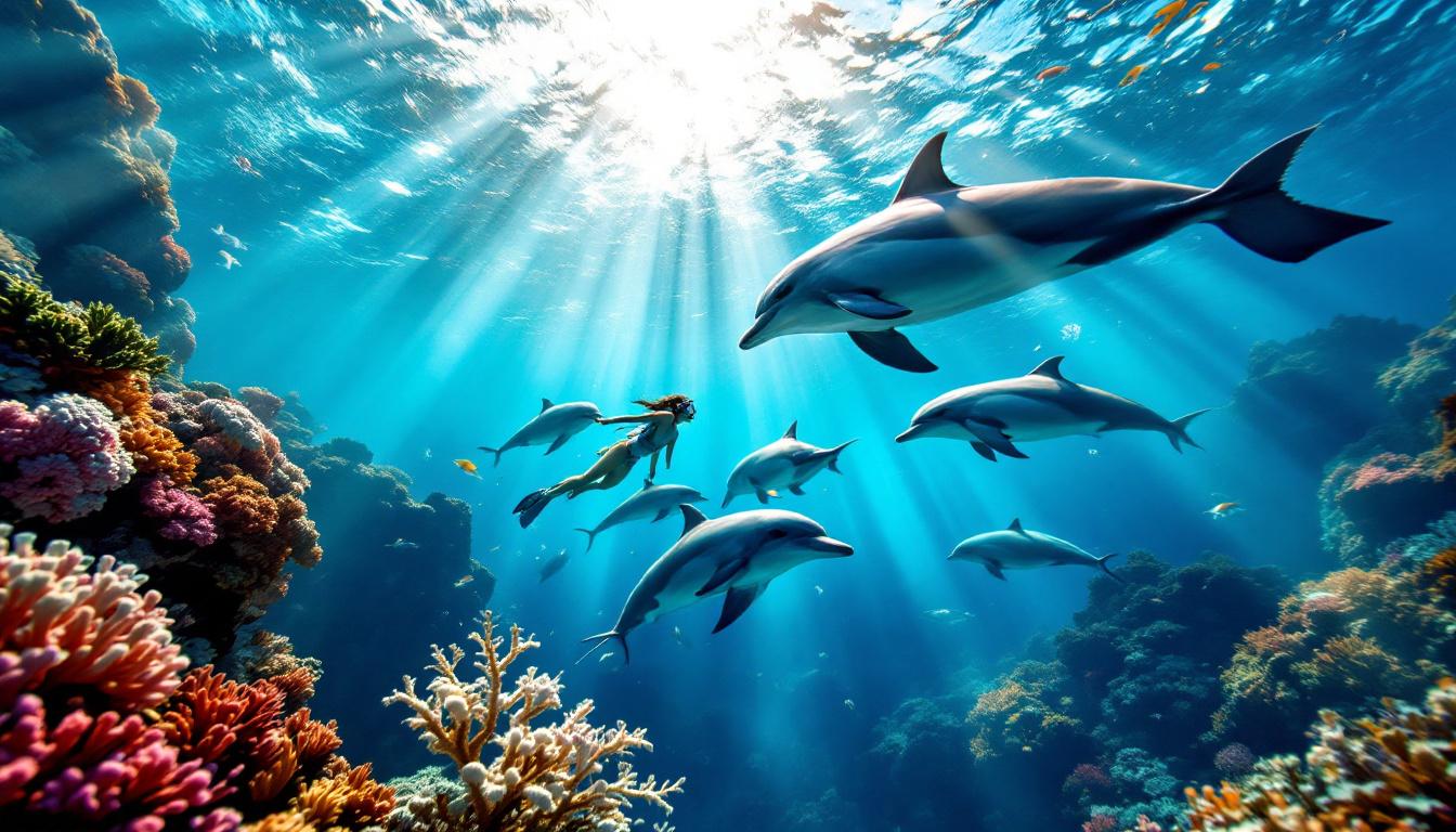 découvrez notre guide complet pour nager avec les dauphins en australie et vivez une expérience inoubliable au plus proche de ces magnifiques créatures marines.