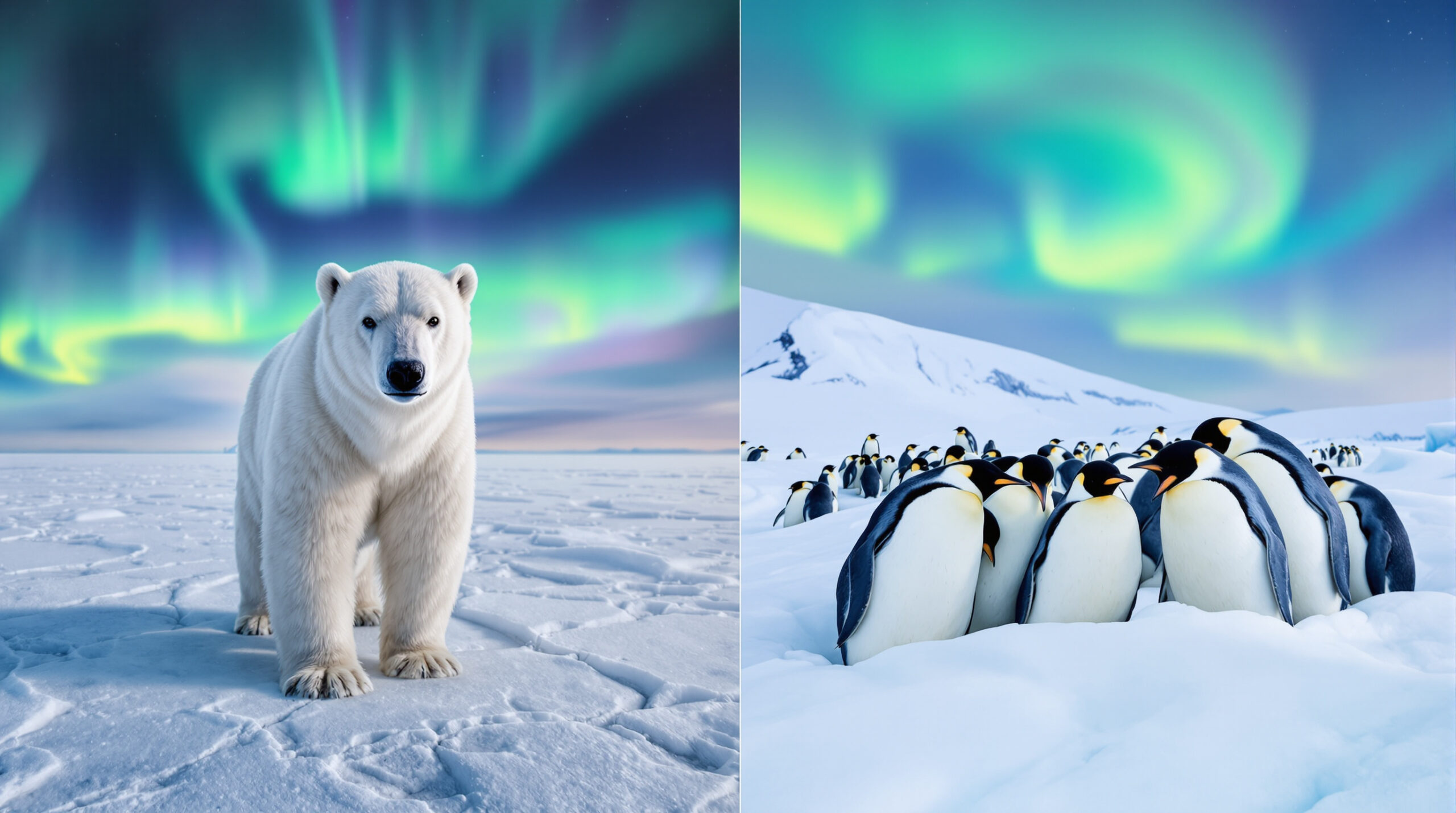 découvrez la vérité sur les ours polaires et les manchots : leurs habitats, les meilleurs moments pour les observer, et les conseils pour une observation sécurisée et éthique.