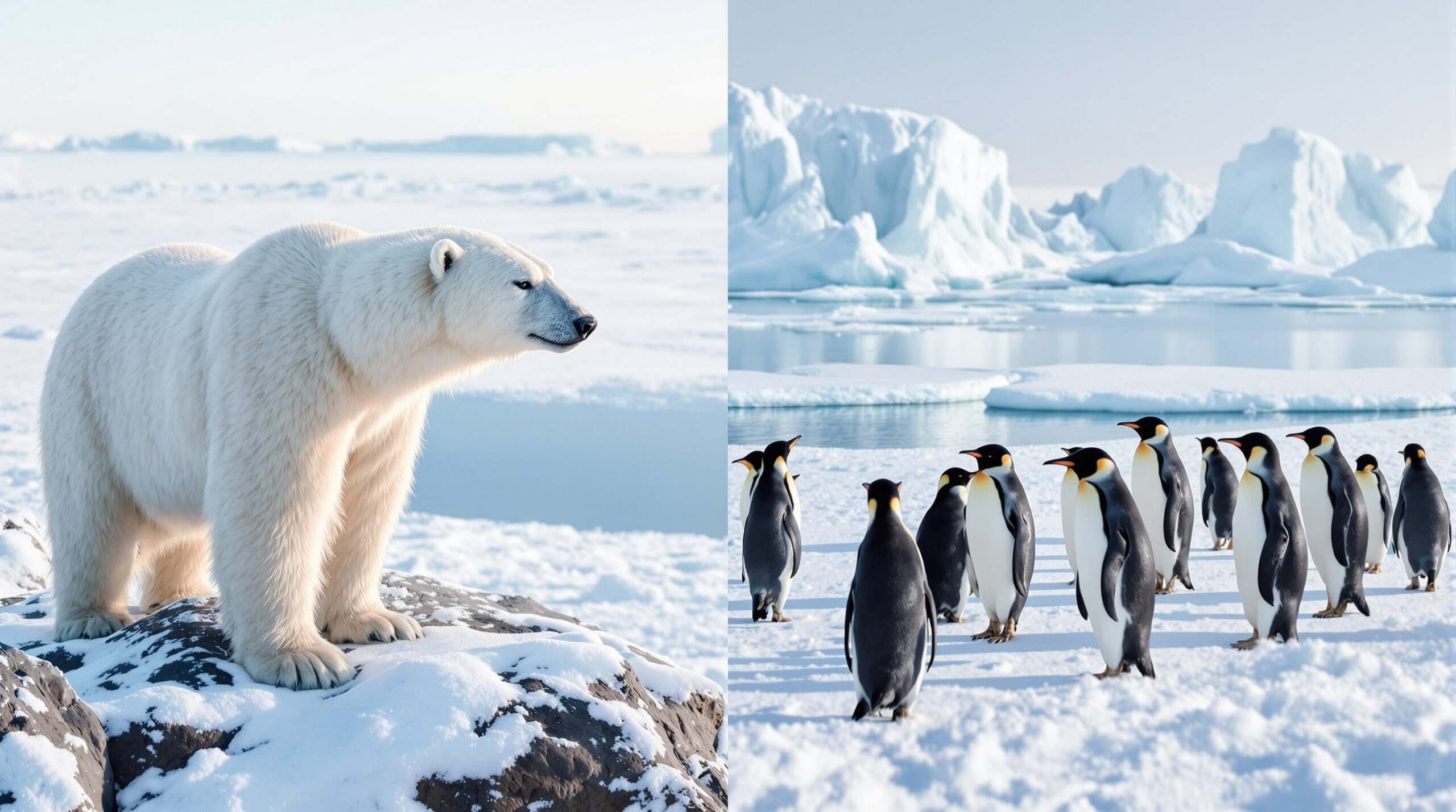 découvrez les différences entre ours polaires et manchots : leurs habitats, les meilleures périodes pour les observer, ainsi que les conseils de sécurité et d'éthique pour les admirer en respectant la nature.