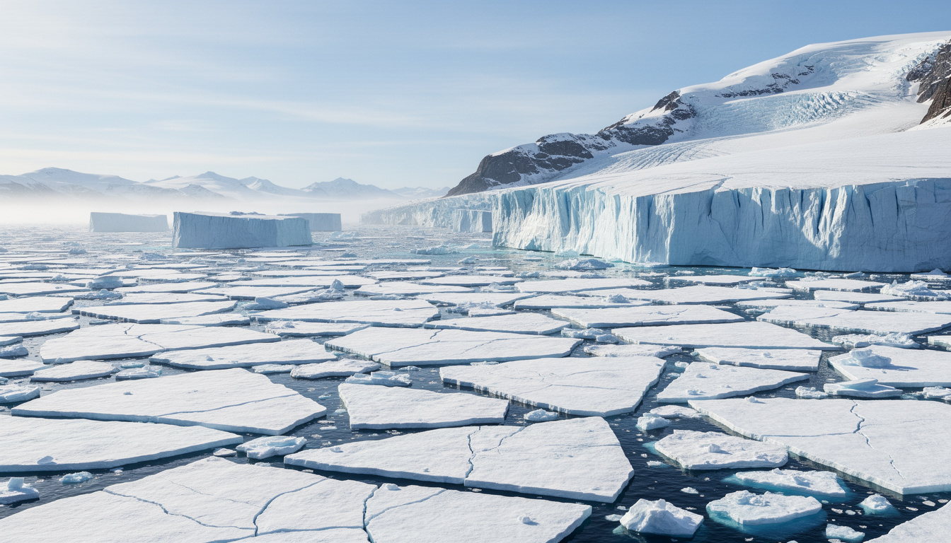 découvrez les différences entre banquise et glacier, explorez les icebergs tabulaires et comprenez la dynamique des packs de glace dans notre guide complet sur les glaces polaires.
