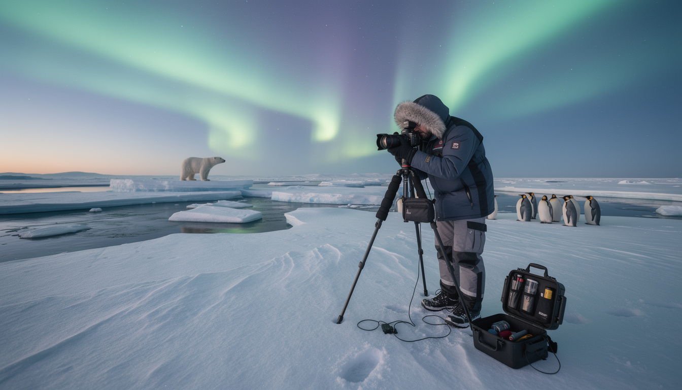 découvrez comment photographier les pôles en maîtrisant les réglages adaptés, la composition optimale, la gestion de la condensation, et capturez la neige, la banquise, la faune et les aurores boréales avec précision et créativité.