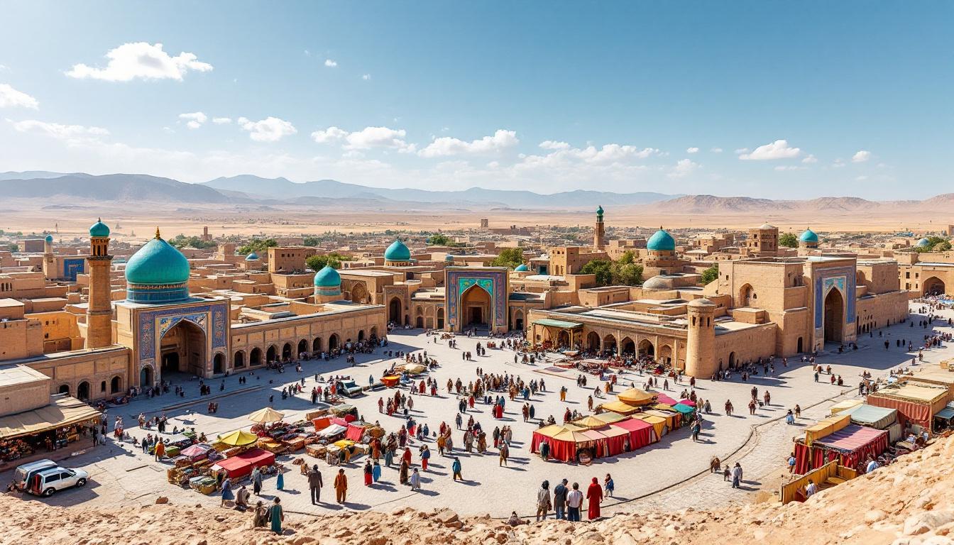 découvrez un itinéraire de 10 à 14 jours le long de la route de la soie en ouzbékistan, visitant tachkent, samarcande, boukhara et khiva pour une immersion culturelle unique.
