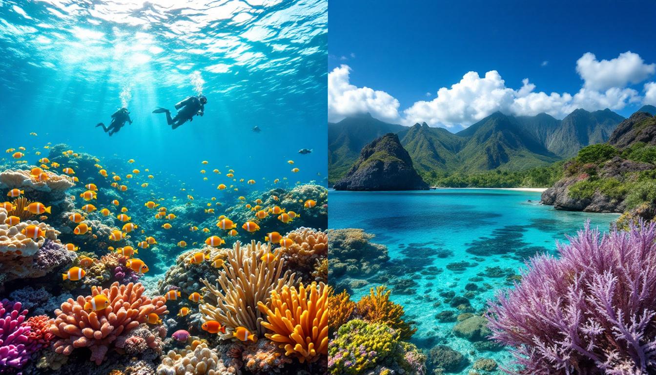 découvrez où plonger en polynésie française selon votre niveau : tahiti & moorea pour les plongeurs débutants et intermédiaires, ou les tuamotu pour les experts en quête d'aventure sous-marine.