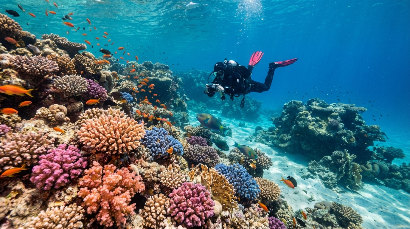 découvrez les meilleurs spots de plongée et snorkeling en égypte, de hurghada à marsa alam en passant par dahab, pour une aventure inoubliable dans la mer rouge.