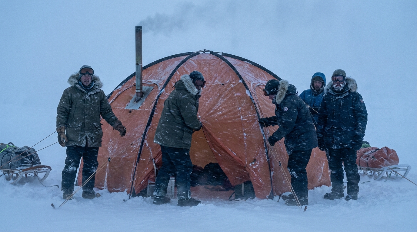 découvrez les conseils essentiels pour la santé et la sécurité en milieu polaire : prévention contre le froid, le vent, l'éblouissement et les dangers des mers formées, avec une check-list complète.