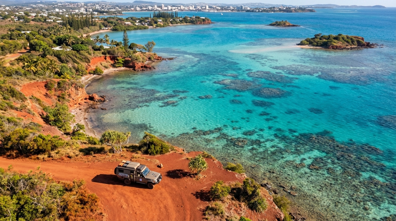 découvrez la nouvelle-calédonie à travers un road trip inoubliable sur grande terre et les îles loyauté. explorez les tribus locales, savourez les produits du lagon et plongez dans une culture authentique.