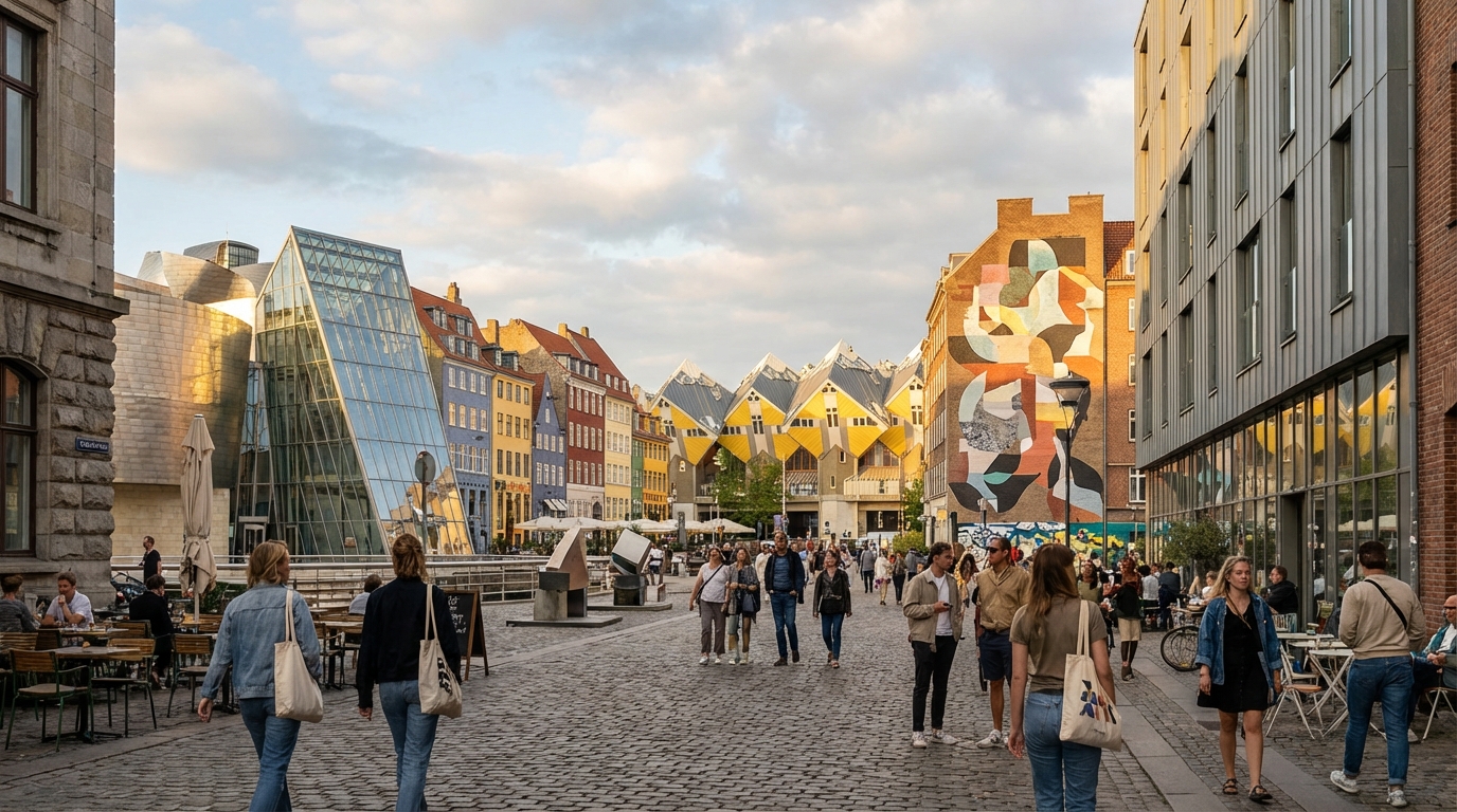 découvrez un city-break culturel et design à copenhague, rotterdam et bilbao : explorez musées innovants, architectures remarquables et quartiers créatifs vibrants pour une expérience urbaine unique.