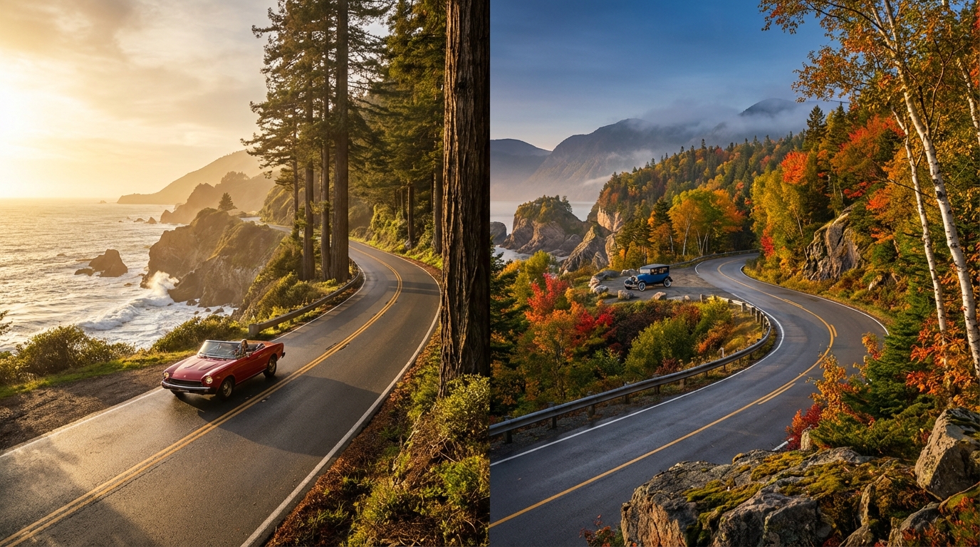 découvrez les 8 road trips incontournables en amérique du nord, de la californie à la gaspésie, pour une aventure inoubliable entre paysages époustouflants et routes légendaires.