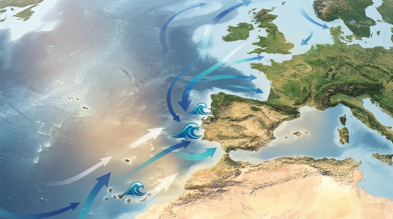 découvrez les meilleures destinations de surf et kite en europe avec nos cartes des vents et swell, ainsi que les saisons idéales pour pratiquer au portugal, aux canaries, en bretagne et au jutland.