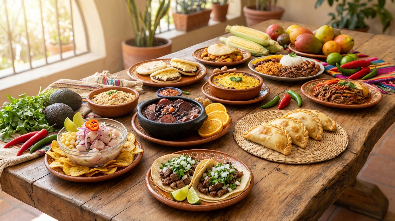 découvrez un voyage gastronomique unique en amérique latine avec ces 10 plats incontournables à déguster du mexique à l’argentine. saveurs authentiques et traditions culinaires au rendez-vous.